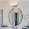 Westinghouse Fixture Wall 60W 3-Light Sylvestre Champagne Brass CylIndoorical Frosted Glass 6126700 - alternate 6